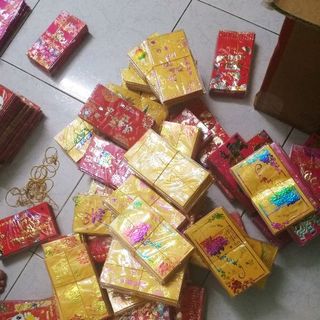 Buôn sỉ bao lì xì tết 2019 1 set có 6 cái