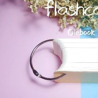 flashcard bìa trắng