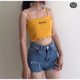 áo 2 dây honey