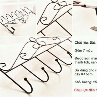 KỆ MÓC TREO ĐỒ