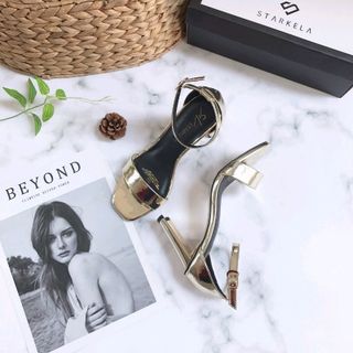 Giày sandal gót trụ 9p cực sang
