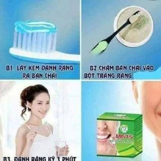 Bột trắng răng MINTS Phú Ân