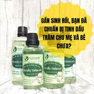 Tinh Dầu Tràm Nguyên Chất 100 Bà Điểm 10 ml