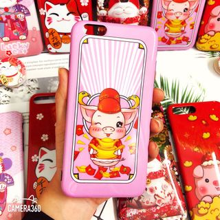 ốp mèo thần tài lợn thần tài