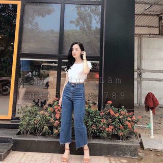 quần jean ống rộng