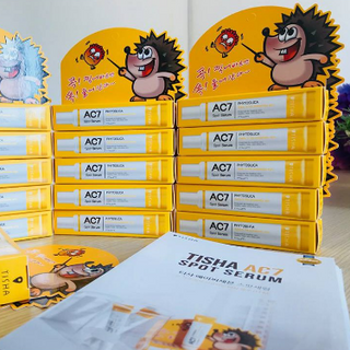 Kem trị mụn Tisha Ac7 Spot serum Top bán chạy nhất Hàn Quốc