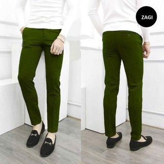 quần âu tây màu xanh rêu