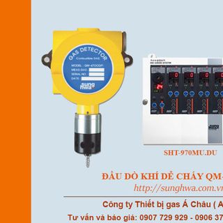 Máy báo rò rỉ khí Hydro H2 công nghiệp QM-4700DF