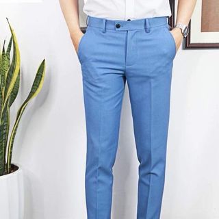 quần âu tây màu xanh ngọc