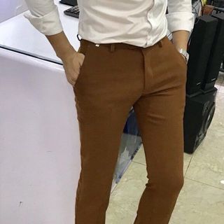 quần tây âu màu nâu