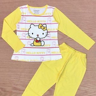 Đồ bộ dài tay kitty size đại