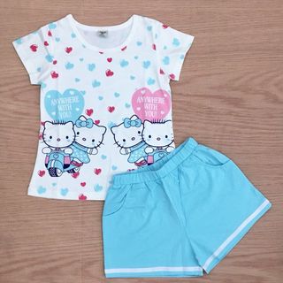 Đồ bộ đùi kitty bé gái