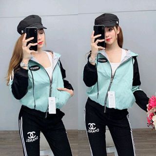 áo khoác dù phối siêu kute