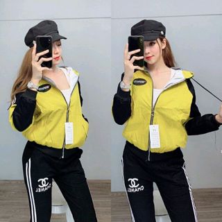 áo khoác dù phối siêu kute