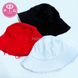 Nón bucket tai bèo ulzzang vành tua rua thời trang Nam Nữ