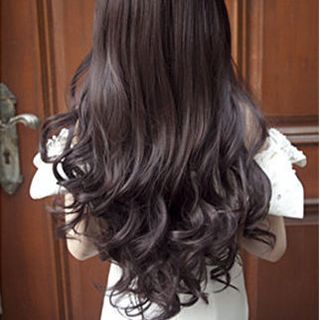 Bộ Tóc Xoăn Mái Ngang MHS12 tặng trùm tóc