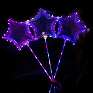 Bong bóng galaxy hình ông sao cho noel 2019