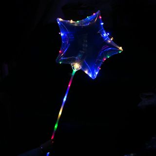 Bong bóng galaxy hình ông sao cho noel 2019