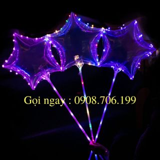 Bong bóng galaxy hình ông sao cho noel 2019