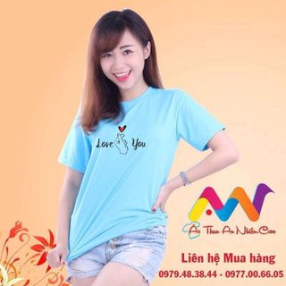 Áo thun nữ form rộng hàn quốc vải dày mịn - ATIH07