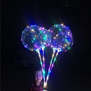 Bong bóng galaxy hình ngôi sao đèn led