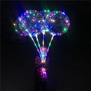 Bong bóng galaxy hình ngôi sao đèn led