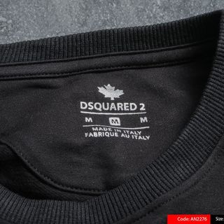 AN2276 Áo nỉ bo đai chuẩn hãng Dsquared
