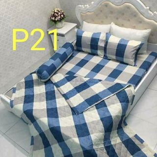 Bộ Chăn Ga Gối Cotton Poly 5