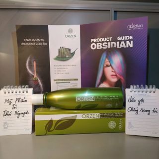 Dầu gội Chống Rụng Tóc OrZen Orgahealing Shampoo obsidian Hàn Quốc
