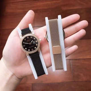 ĐỒNG HỒ NỮ ROLEXs LƯỚI NAM CHÂM 135