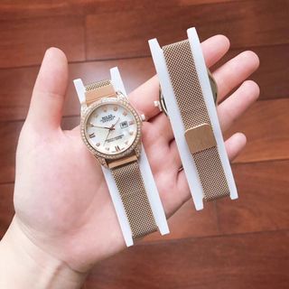 ĐỒNG HỒ NỮ ROLEXs LƯỚI NAM CHÂM 135