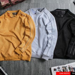 ÁO NỈ DA LỘN 2410 VIỀN KHÓA