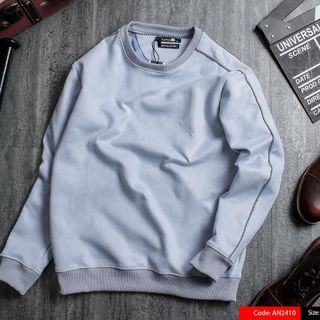 ÁO NỈ DA LỘN 2410 VIỀN KHÓA