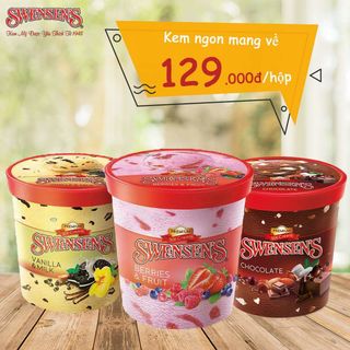 KEM MỸ SWENSENS - HỘP 500Gram 129k
