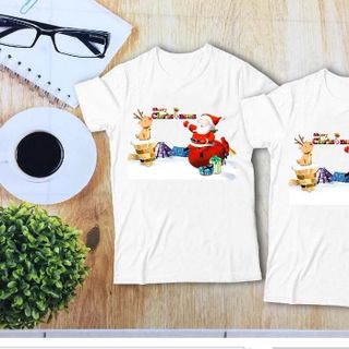 CHUYÊN SỈ ÁO THUN IN HÌNH ÔNG GIÀ NOEL - AGS03