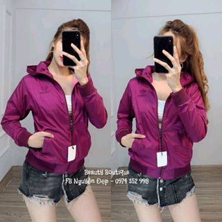 áo khoác dù 2 lớp nữ
