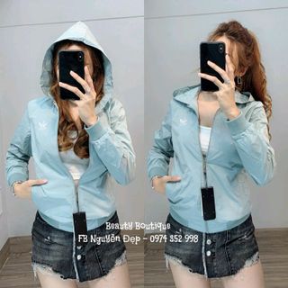 áo khoác dù 2 lớp nữ