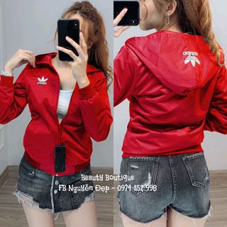 áo khoác dù 2 lớp nữ