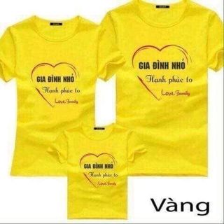ÁO THUN GIA ĐÌNH IN THEO YÊU CẦU - ATGD02