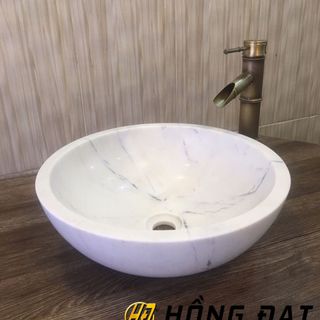 Chậu Rửa Lavabo Đá Tự Nhiên Đá Marble Đá Cẩm Thạch giá sỉ