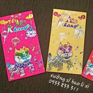 bao lì xì tết 2019 xưởng sản xuất lì xì giá sỉ
