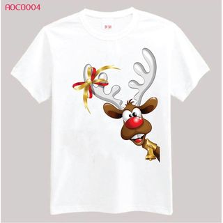CHUYÊN SỈ ÁO THUN IN HÌNH ÔNG GIÀ NOEL - AGS04