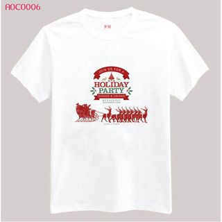 CHUYÊN SỈ ÁO THUN IN HÌNH ÔNG GIÀ NOEL - AGS04