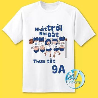 ÁO THUN IN HÌNH CẶP ĐÔI ÁO LỚP ÁO NHÓM - AL02