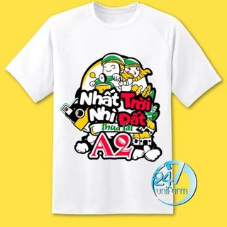 ÁO THUN IN HÌNH CẶP ĐÔI ÁO LỚP ÁO NHÓM - AL01