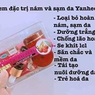 SET KEM ĐẶC TRỊ NÁM - TRẮNG DA YANHEE GIÁ SỈ -GIÁ BUÔN