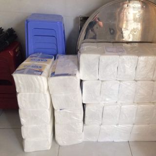 khăn vải khô đa năng baby cariss