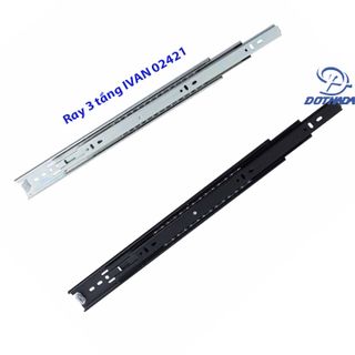 Ray trượt bi 3 tầng Ivan 4T- Cặp