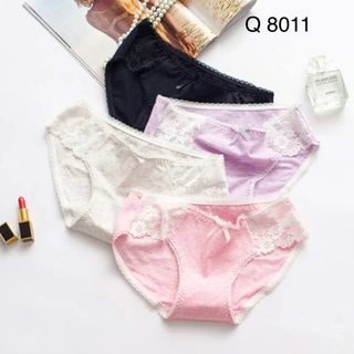 Quần lót cottn ren 8011