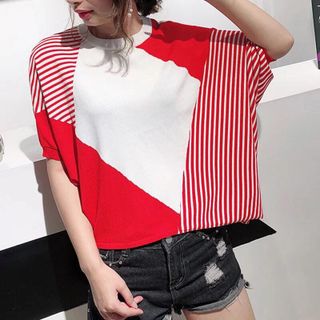 Áo thun len cánh dơi